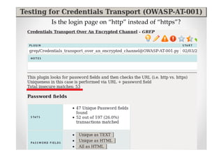 Is the login page on “http” instead of “https”?
 