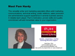 Pam Hardy Intro ppt