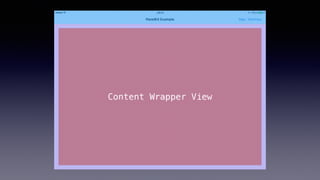 Content Wrapper View
 