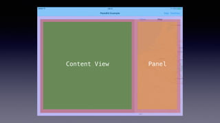 Content View Panel
 