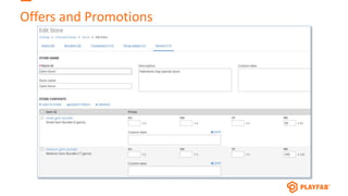 Offers and Promotions
 