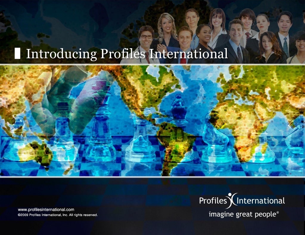 Introducing Profiles International