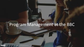 Introducing Program Management | PDF