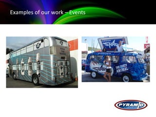 Examples of our work - BlackBerry Examples of our work – Events 