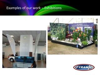 Examples of our work - BlackBerry Examples of our work – Exhibitions 