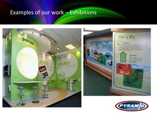 Examples of our work - BlackBerry Examples of our work – Exhibitions 