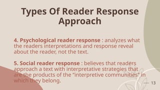 Introducing Reader-Response Approach in the Philosophy of Literature.pptx