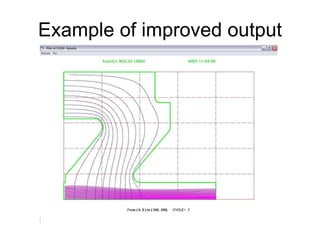 Example of improved output 