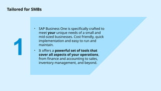 Introducing SAP Business One - Your Path to Business Excellence | PPTX