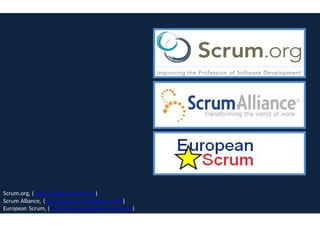 Principios de SCRUM
Cooperación diaria y abierta entre negocio y
desarrolladores
Todos los participantes en la creación del producto han de estar en contacto sin
trabas. La información ha de fluir
 