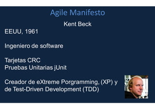Origen de la palabra “SCRUM”
Hirotaka Takeuchi y Ikujiro Nonaka comparan el trabajo en
equipo en empresas de manufactura con la formación de los
jugadores de rugby. Y en su análisis proponen una técnica que
fomenta la motivación, la autoorganización y el talento
Que es una melé?
• Un grupo de personas que
trabajan en equipo
• Están autoorganizados
• Están enfocados
• Tienen coraje
 