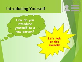 Introducin Effective Techniques for Introducing Yourself and Others in English | PPT