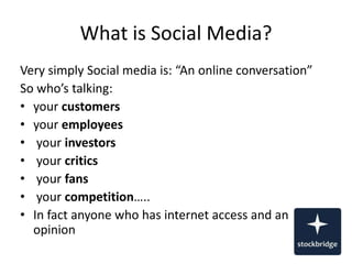 Introducing Social Media