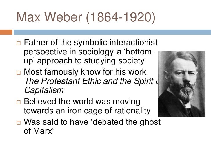 max webber contribution to sociology