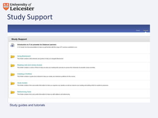 Study Support

Study guides and tutorials

 