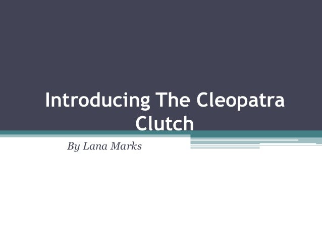 lana marks cleopatra clutch