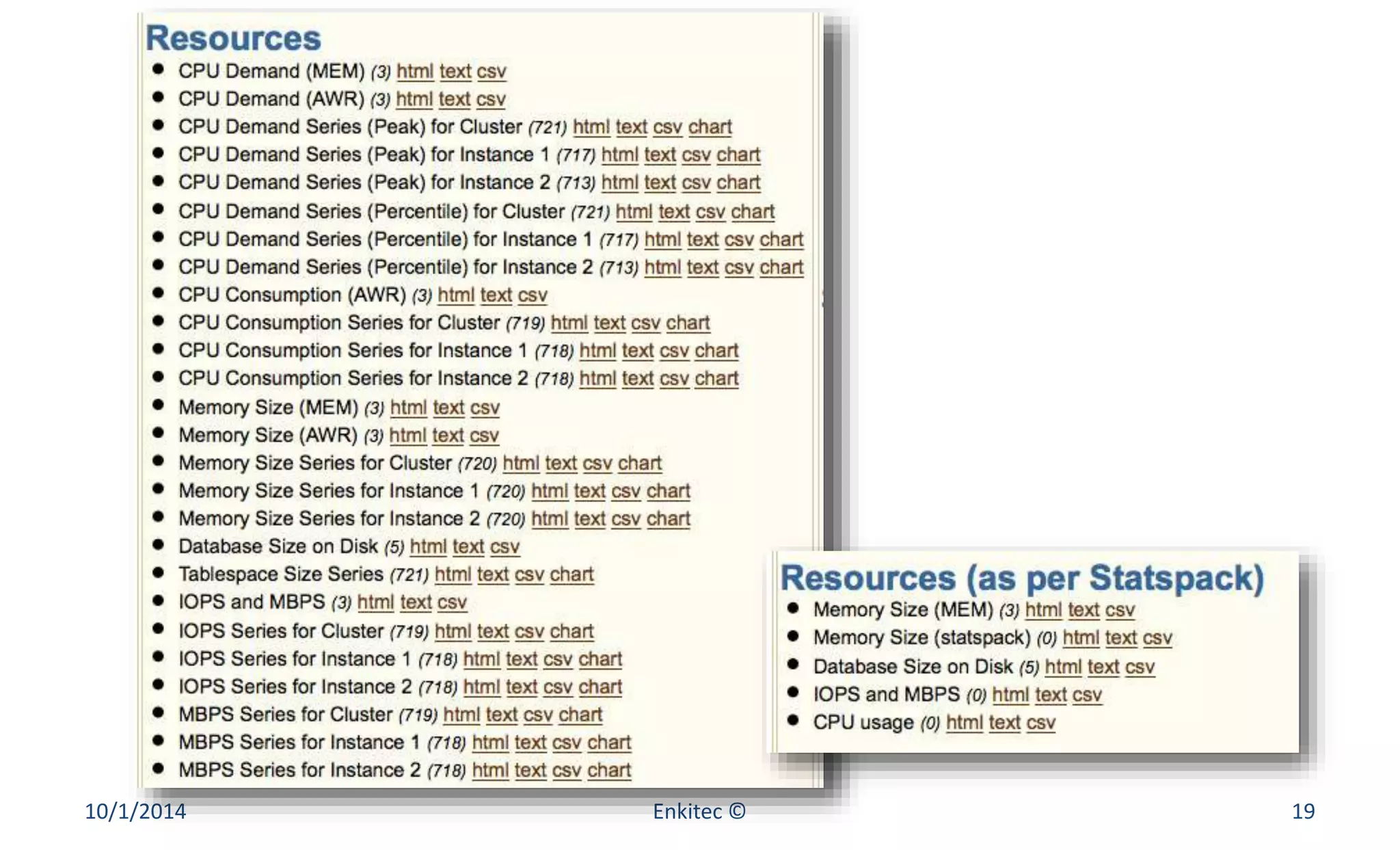 10/1/2014 Enkitec © 19 
 