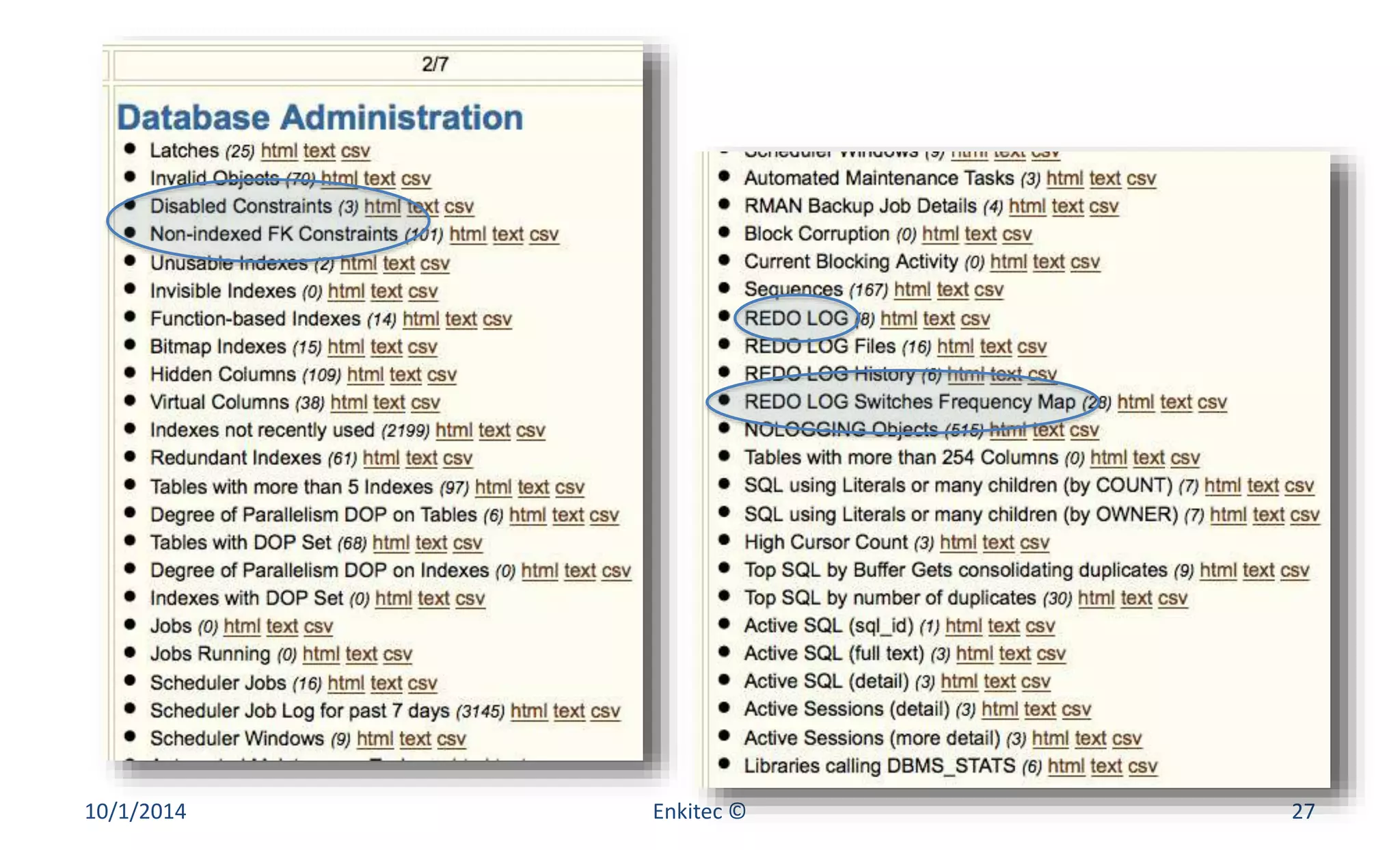 10/1/2014 Enkitec © 27 
 