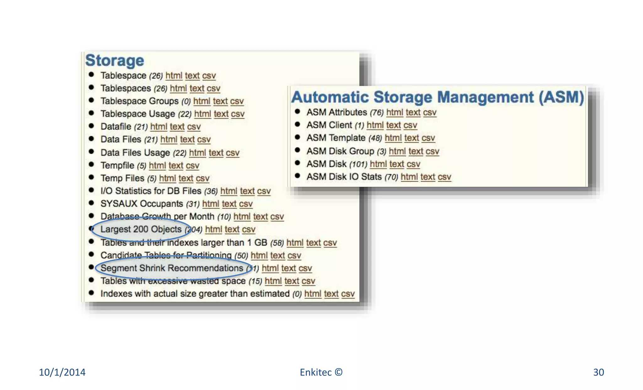 10/1/2014 Enkitec © 30 
 