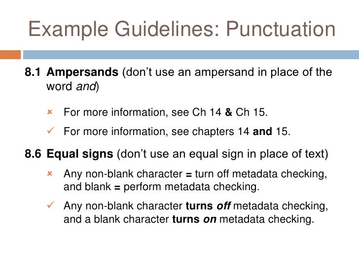 english style guide Chapter 18: british versus american english the purpose of the writing style guide is to provide style consistency in all eia content. english style guide Chapter 18: british versus american english the purpose of the writing style guide is to provide style consistency in all eia content.