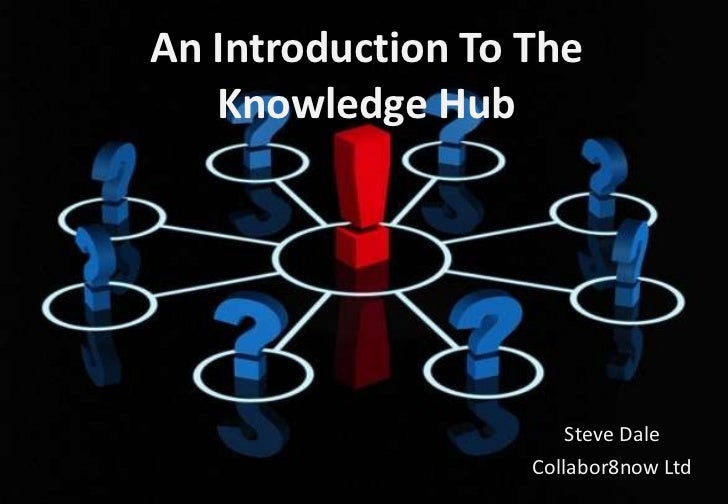 Introducing the Knowledge Hub