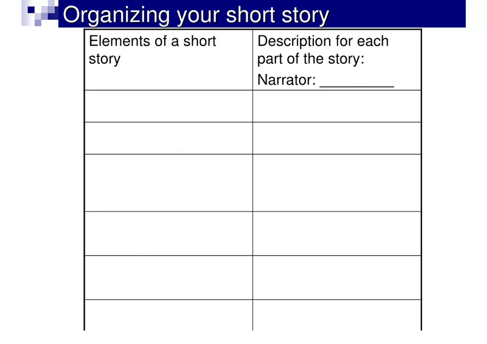 Introducing The Narrative Essay