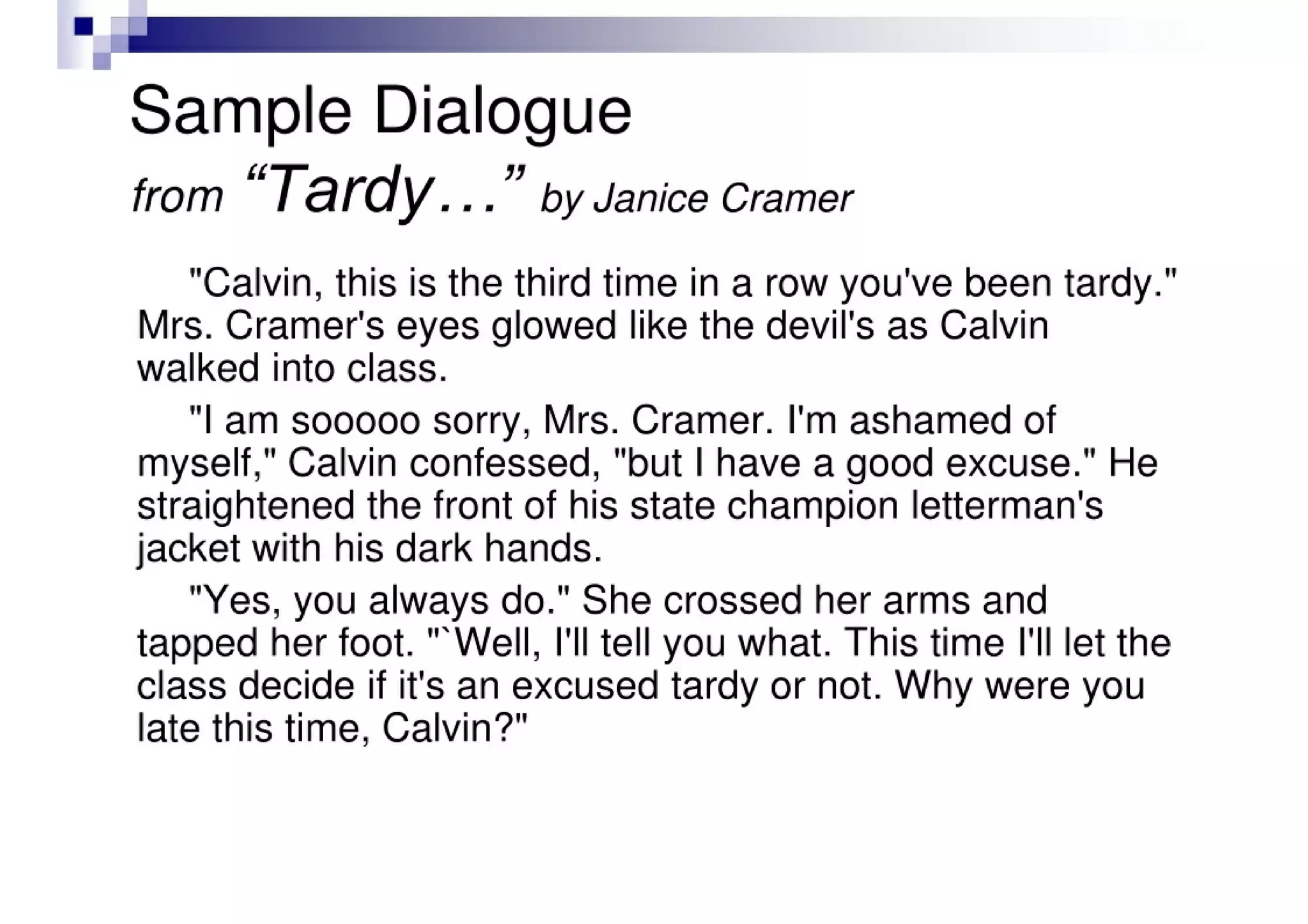 Introducing The Narrative Essay