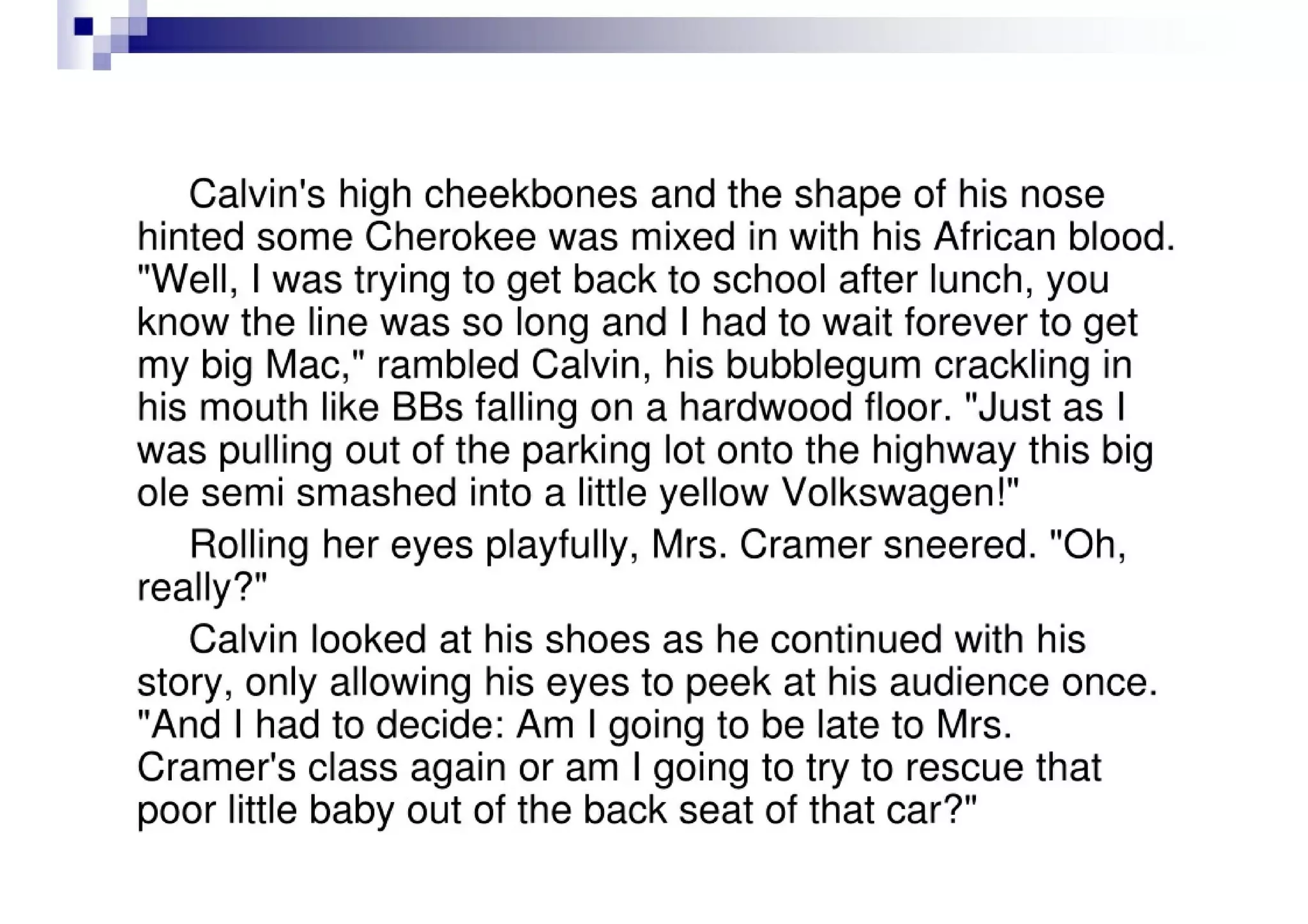 Introducing The Narrative Essay