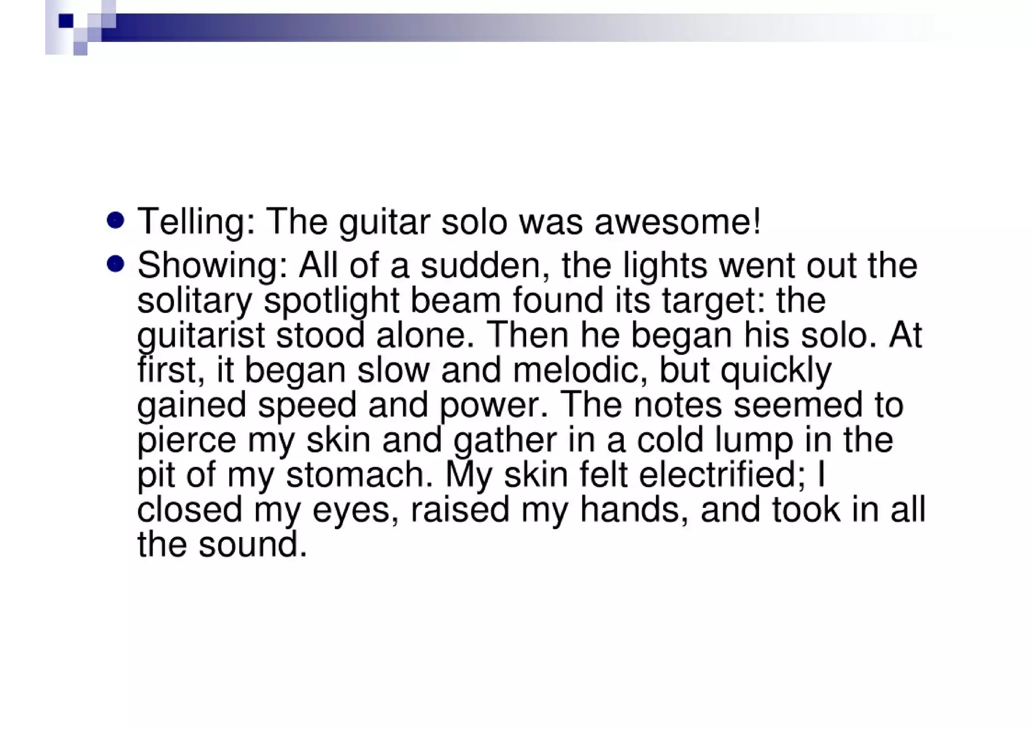 Introducing The Narrative Essay