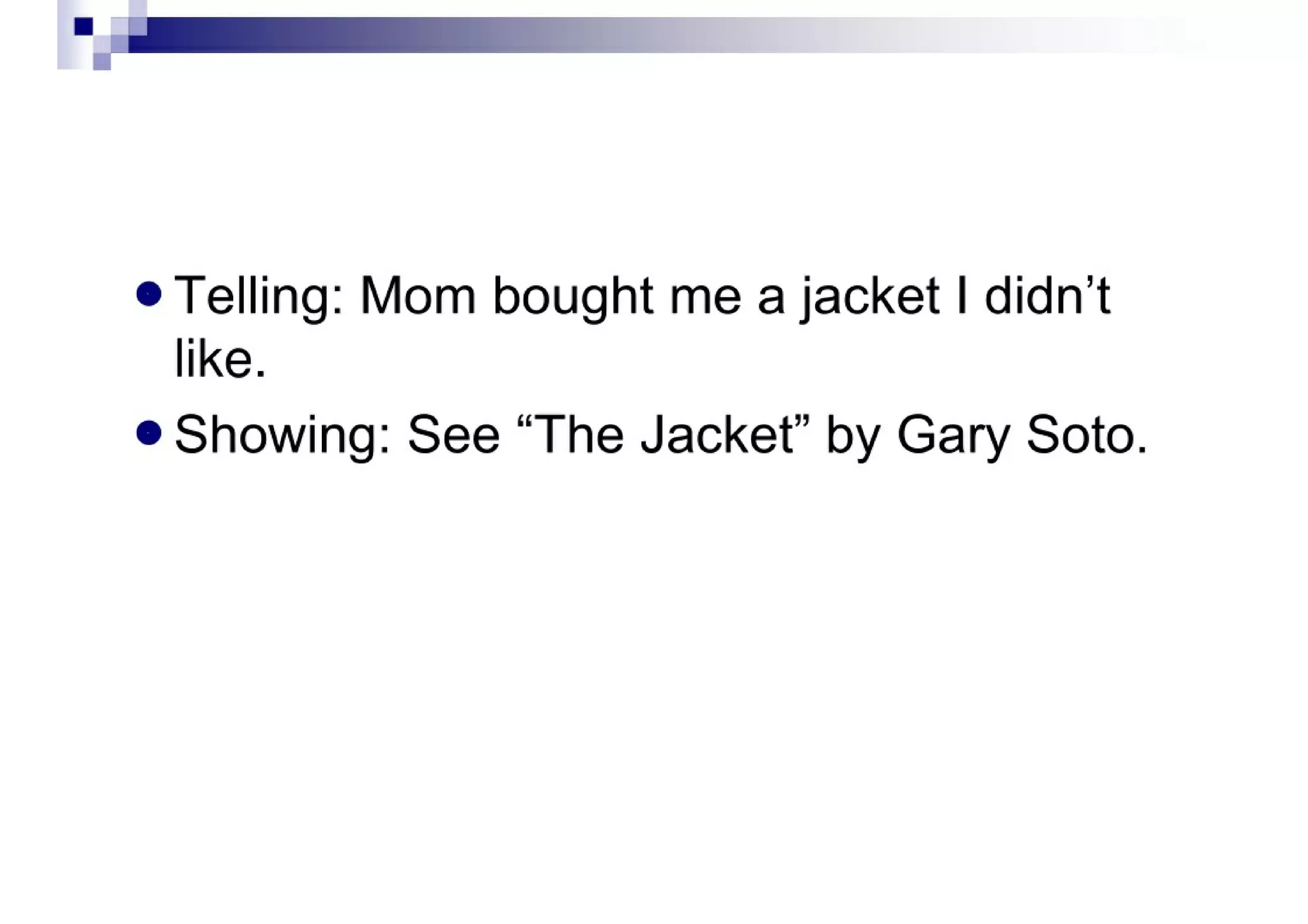 Introducing The Narrative Essay