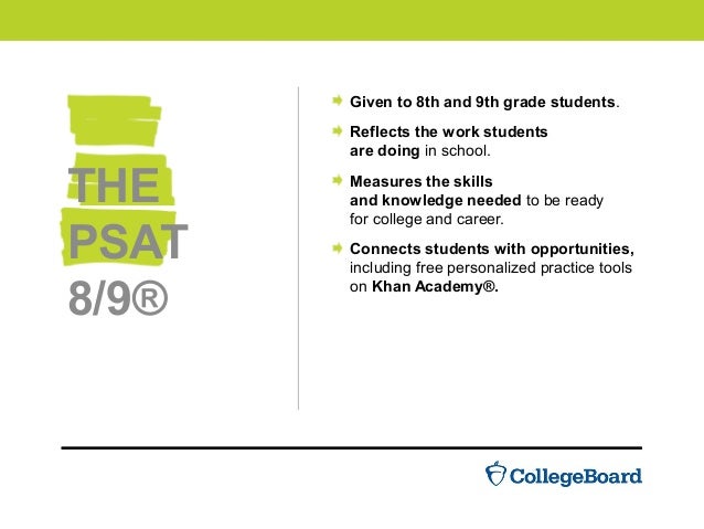 introducing the new psat 8 9