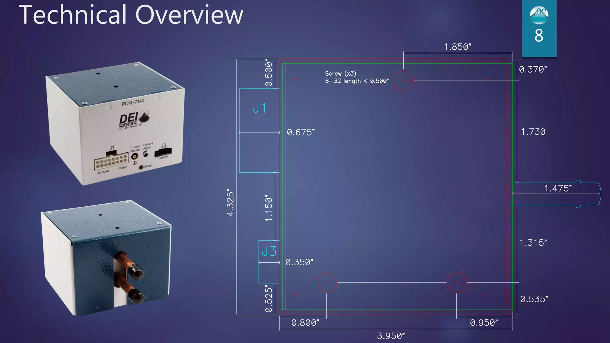 Technical Overview
8
 