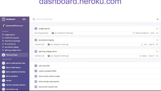 dashboard.heroku.com
 