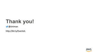 @ziniman
http://bit.ly/EventsIL
Thank you!
 