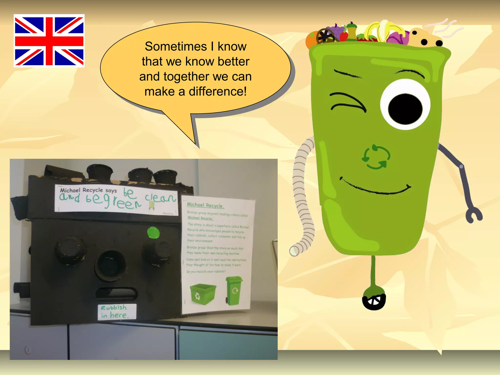 Sometimes I know
that we know better
and together we can
make a difference!
Sometimes I know
that we know better
and together we can
make a difference!
 