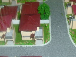  Well-lit concrete roads, curbs and gutter 