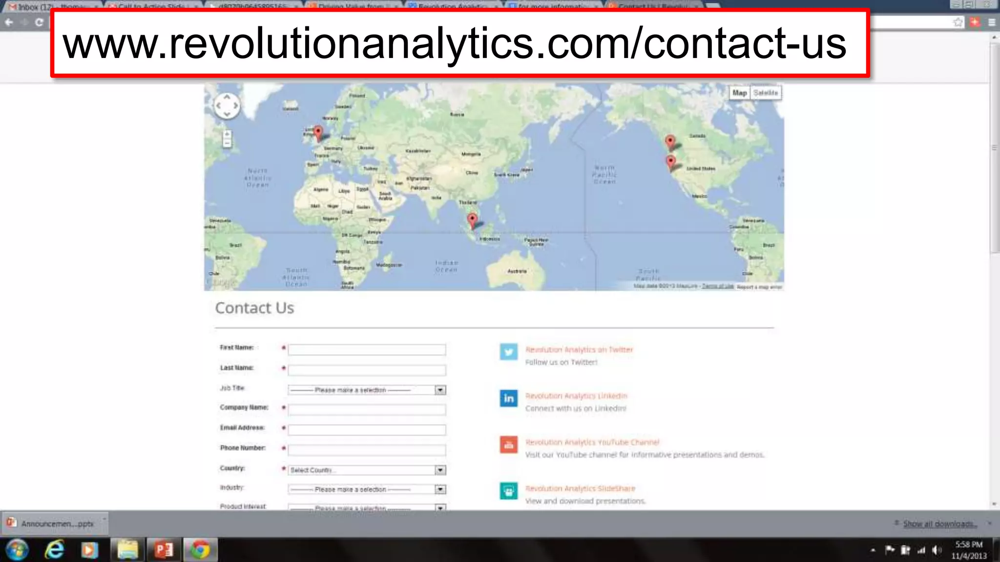 www.revolutionanalytics.com/contact-us

41

 