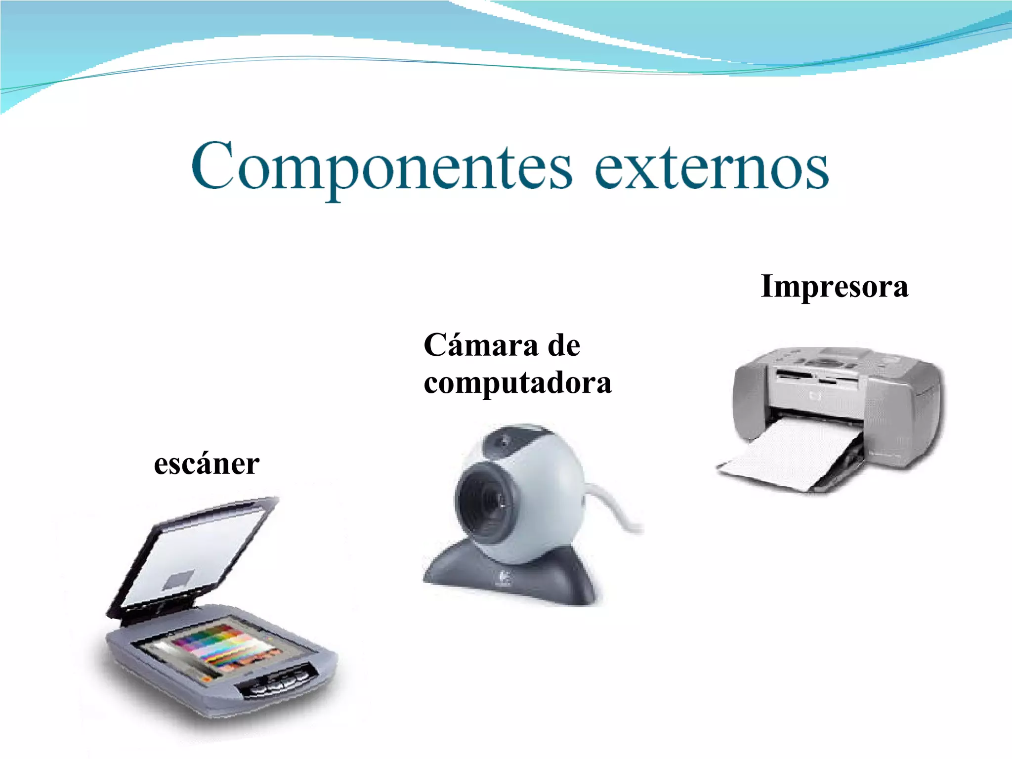 Impresora escáner Cámara de computadora 