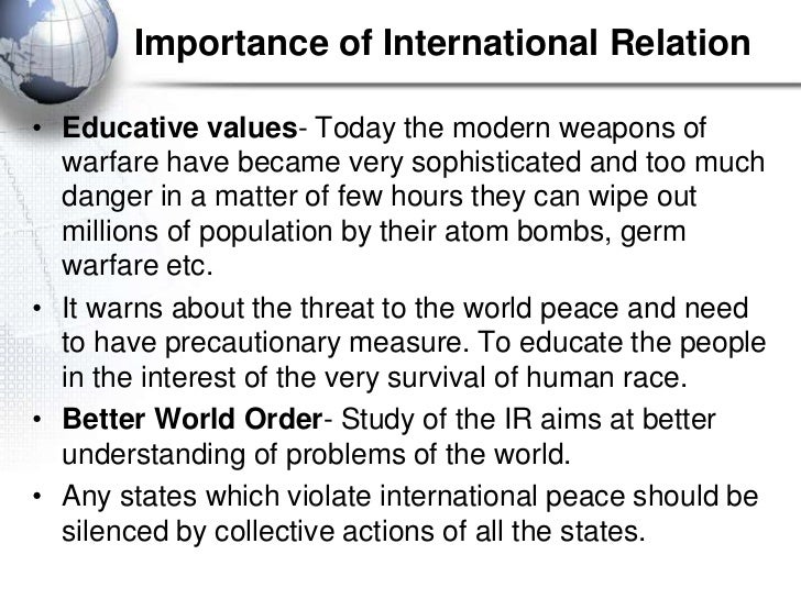 International relations notes for css pdf