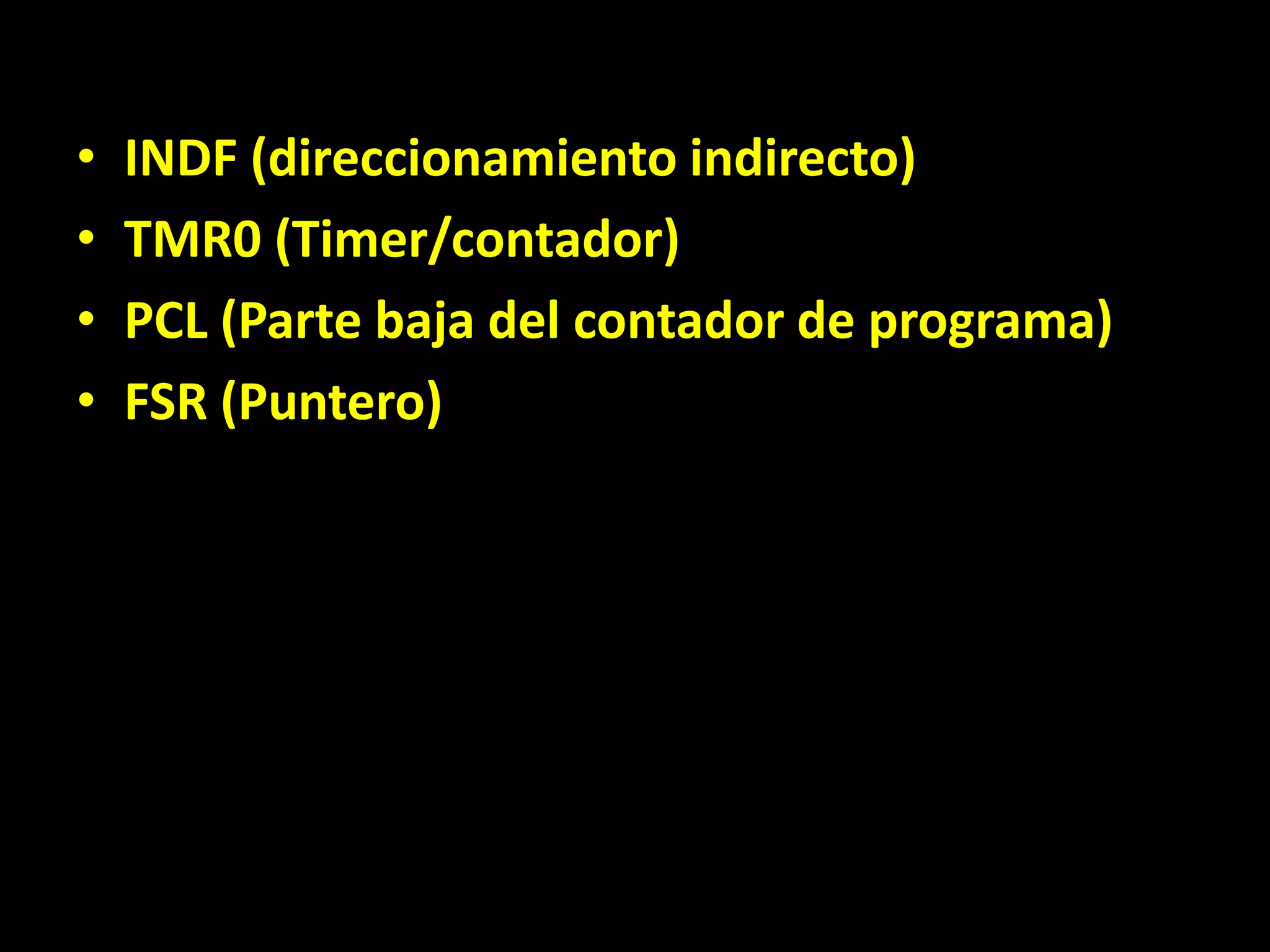 OPERACIÓN DE LAMEMORIA