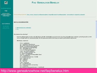 http://www.geneaknowhow.net/faq/benelux.htm 
