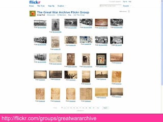 http://flickr.com/groups/greatwararchive 