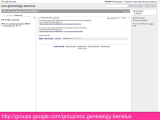 http://groups.google.com/group/soc.genealogy.benelux 