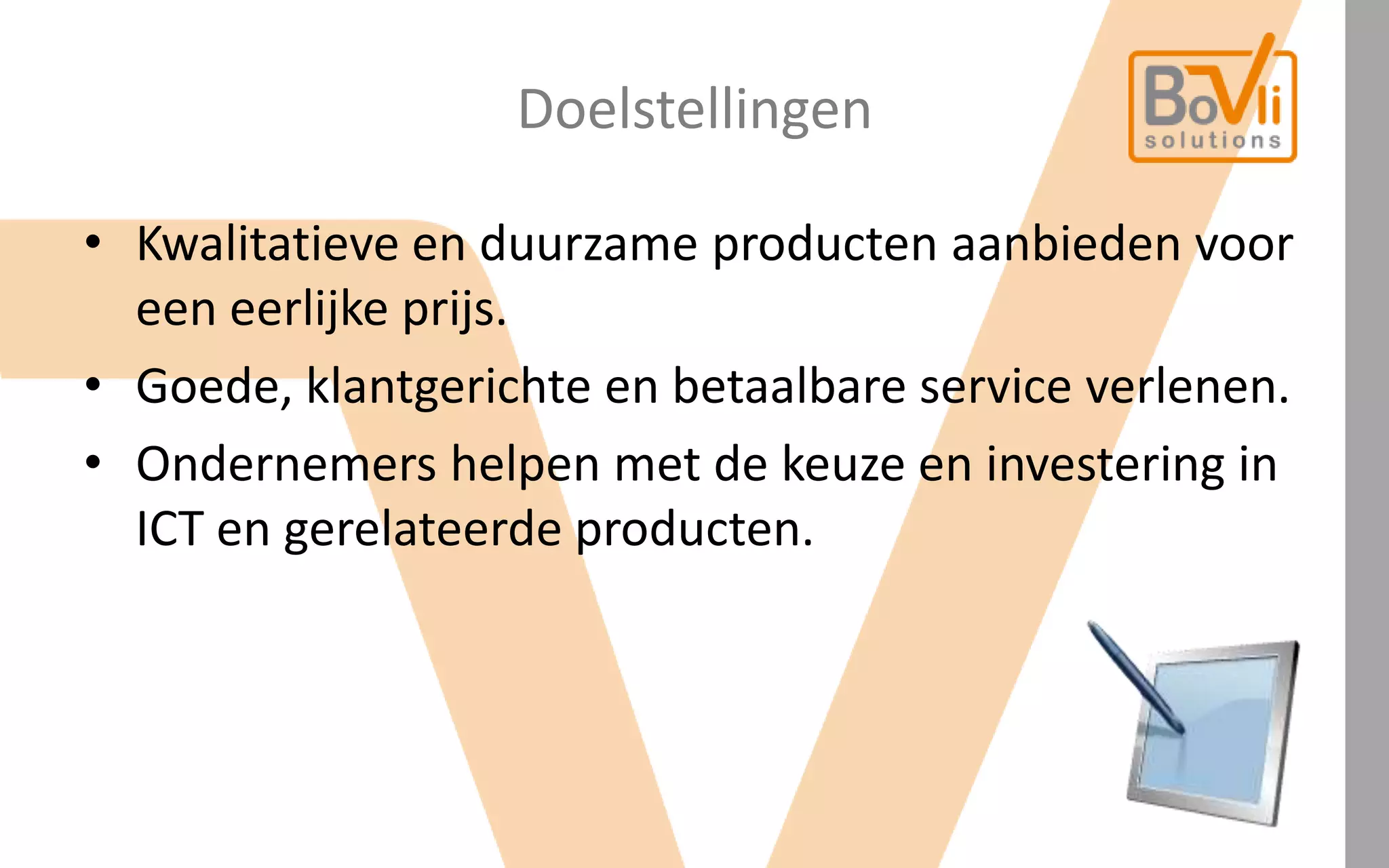 Introductie BoVli Solutions | PPTX