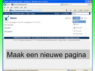 Maak een nieuwe pagina 