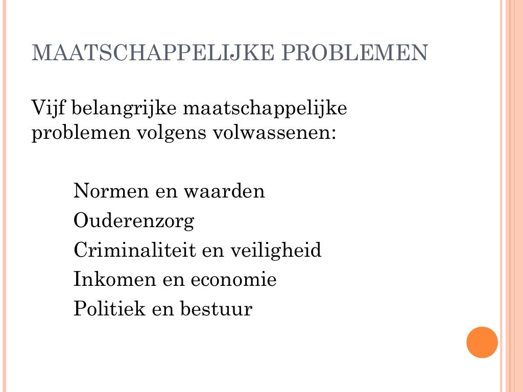Maatschappelijke problemen