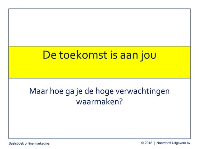 Introductie online marketing | PPT