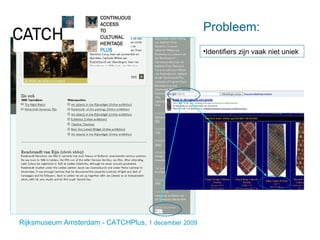 Probleem: Identifiers zijn vaak niet uniek 