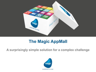 The Magic AppMall
A surprisingly simple solution for a complex challenge
 