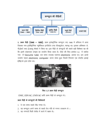 Mainframe Computer In Hindi Introduction.pdf Introduction of computer in hindi II | PDF
